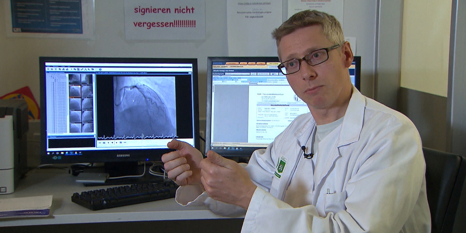"bewusst gesund" am 25.1.2020: Mit Ultraschall gegen Arteriosklerose