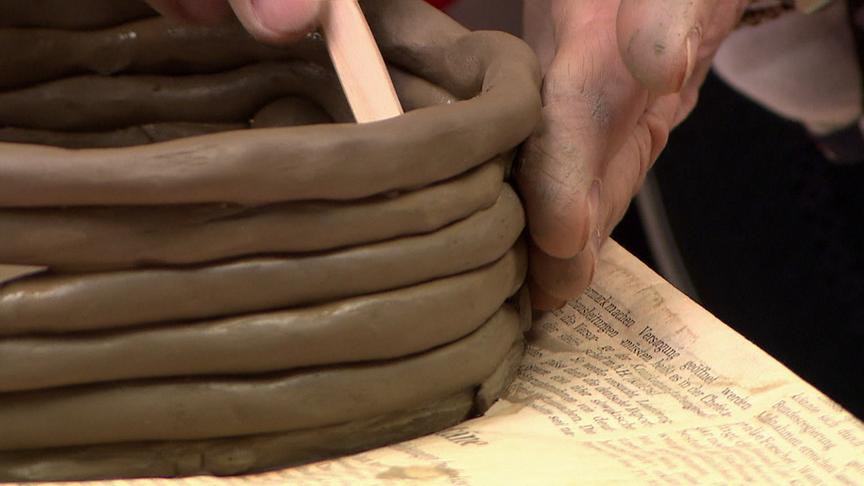 © ORF "bewusst gesund" am 12.12.2020: Vitale Hände - Töpfern als Therapie