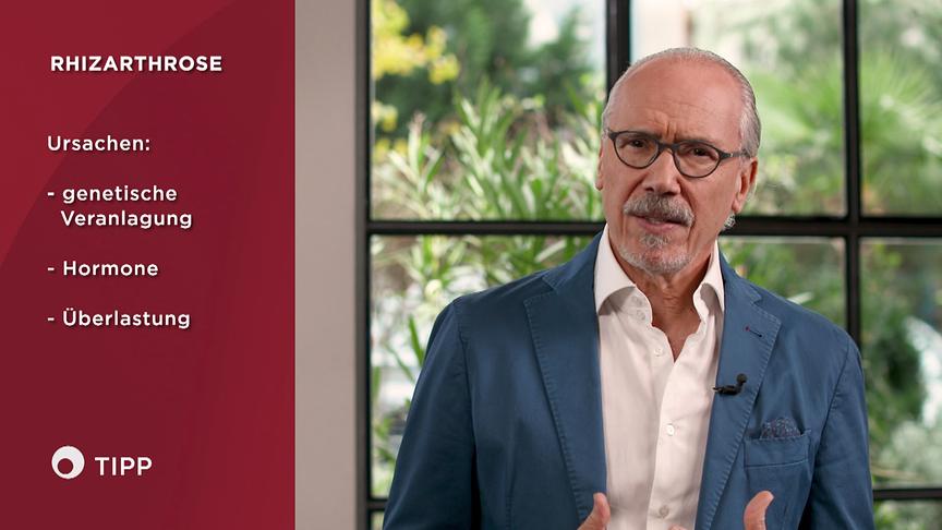 "bewusst gesund" am 8.1.2022: Hand-Arthrosen