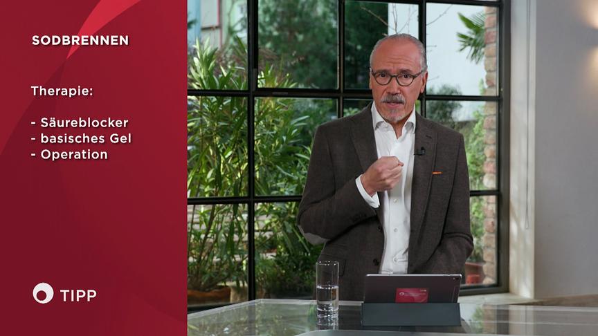 © ORF "bewusst gesund" am 5.2.2022: Sodbrennen
