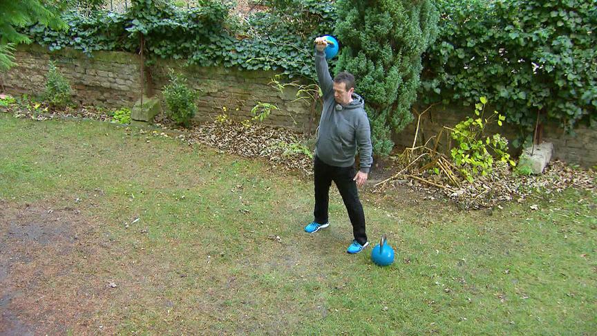 "bewusst gesund" am 16.4.2022: Kettlebell - Krafttraining mit der Rundhantel