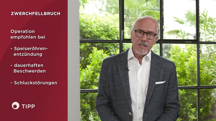 © ORF "bewusst gesund" am 17.6.2023: Zwerchfellbruch