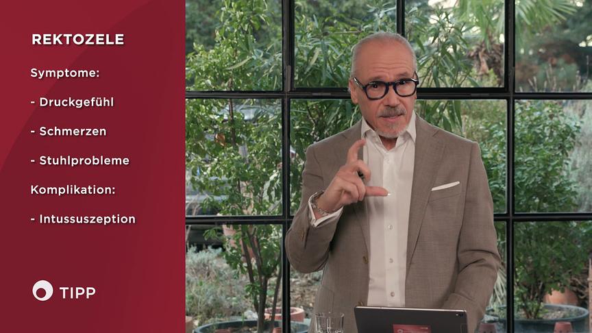 © ORF "Bewusst gesund" am 22.2.2025: Rektozele