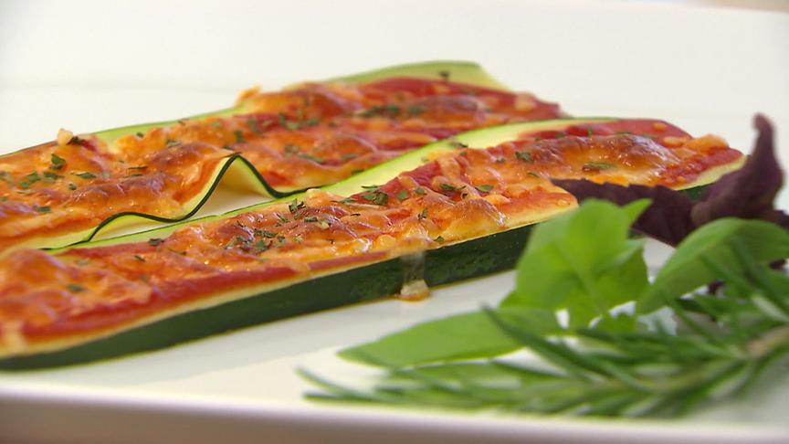 "Bewusst gesund" am 1.3.2025: Zucchini-Pizza