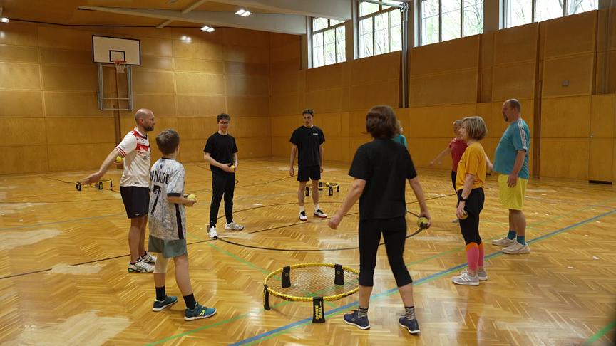 © ORF "Bewusst gesund" am 3.5.2025: Trendsport Roundnet