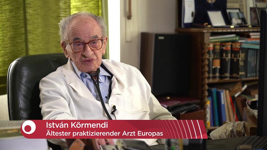 © ORF "Bewusst gesund" am 17.5.2025: Der älteste Arzt Europas – 101 und noch nicht müde