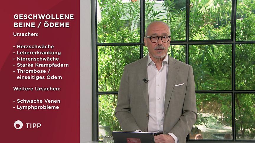 © ORF "Bewusst gesund" am 14. Juni 2025: Geschwollene Beine