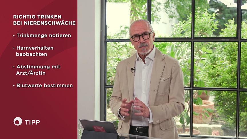 © ORF "Bewusst gesund" am 5.7.2025: „Bewusst gesund“-Tipp: Urlaub trotz Nierenschwäche
