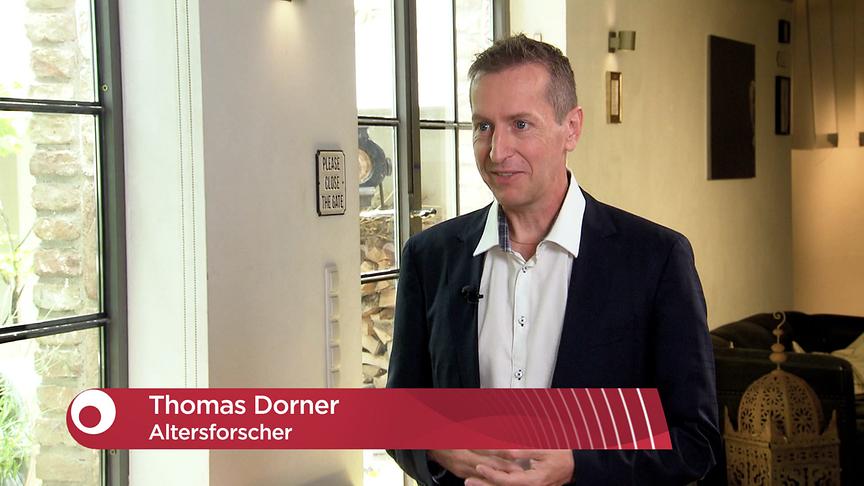 Der Altersforscher Thomas Dorner spricht in einem Interview über  Longevity.