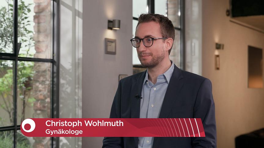 Der Gynäkologe Christoph Wohlmuth spricht in einem Interview im "Bewusst gesund"-Studio.