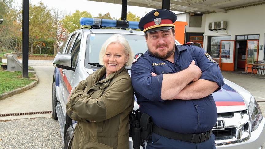 © ORF/Hubert Mican Brigitte Kren und Christoph Krutzler ermitteln im „Grenzland“